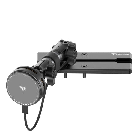 2024+ Jeep Wrangler JL & Gladiator (Not Compatible With 4xe) Tackform Slim Track Dash Bracket With Qi2.2/MagSafe Charging & Cooling Phone Mount | Driver Side - Xtrusion Overland
