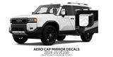 2024+ Land Cruiser 250 Aero Cap Mirror Decals - Xtrusion Overland