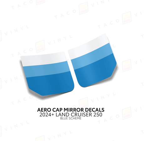 2024+ Land Cruiser 250 Aero Cap Mirror Decals - Xtrusion Overland