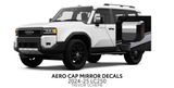2024+ Land Cruiser 250 Aero Cap Mirror Decals - Xtrusion Overland