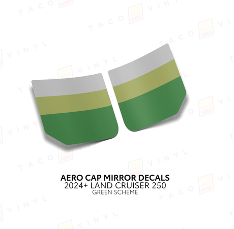 2024+ Land Cruiser 250 Aero Cap Mirror Decals - Xtrusion Overland