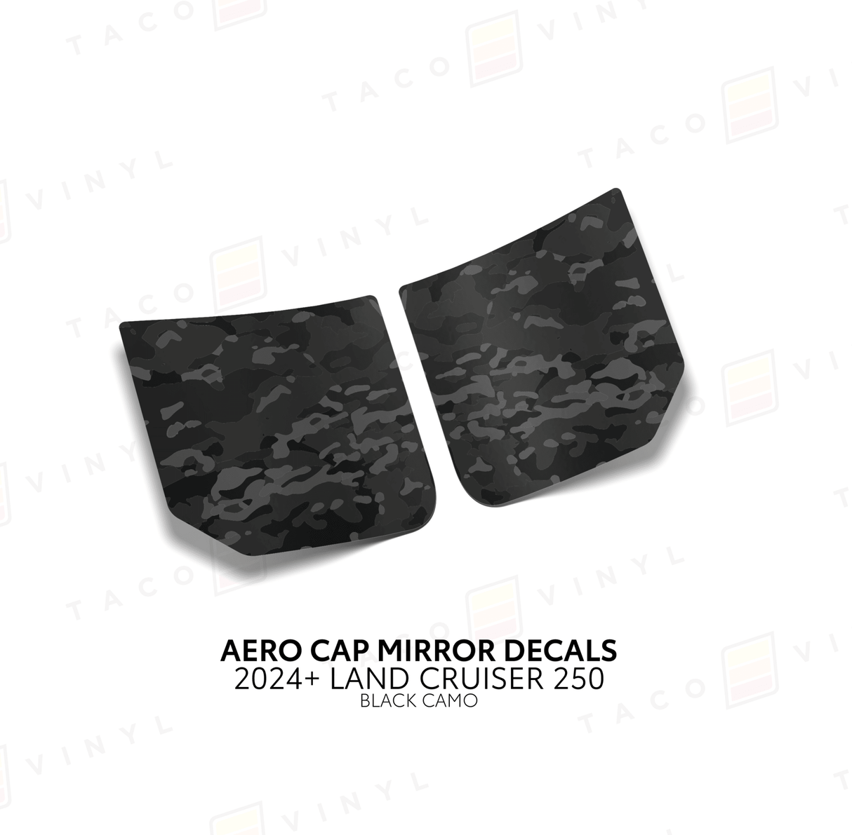 2024+ Land Cruiser 250 Aero Cap Mirror Decals - Xtrusion Overland