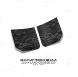 2024+ Land Cruiser 250 Aero Cap Mirror Decals - Xtrusion Overland