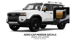 2024+ Land Cruiser 250 Aero Cap Mirror Decals - Xtrusion Overland