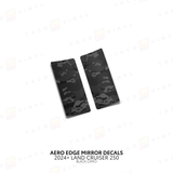 2024+ Land Cruiser 250 Aero Edge Mirror Decals - Xtrusion Overland
