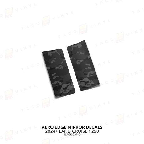 2024+ Land Cruiser 250 Aero Edge Mirror Decals - Xtrusion Overland