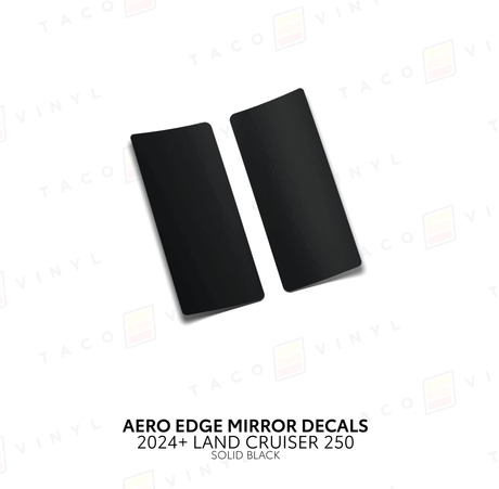 2024+ Land Cruiser 250 Aero Edge Mirror Decals - Xtrusion Overland