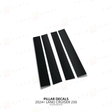 2024+ Land Cruiser 250 Door Pillar Decals - Xtrusion Overland