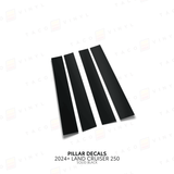 2024+ Land Cruiser 250 Door Pillar Decals - Xtrusion Overland