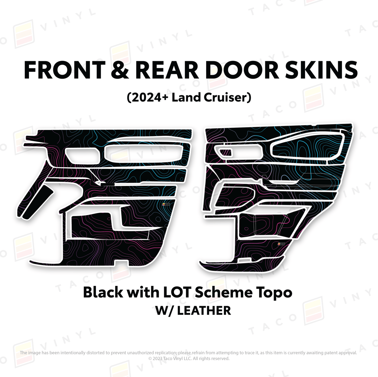 2024+ Land Cruiser 250 Door Skins - Xtrusion Overland