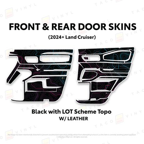 2024+ Land Cruiser 250 Door Skins - Xtrusion Overland