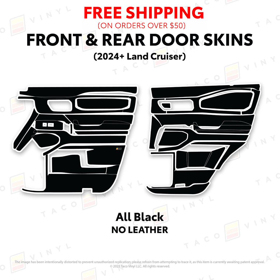 2024+ Land Cruiser 250 Door Skins - Xtrusion Overland