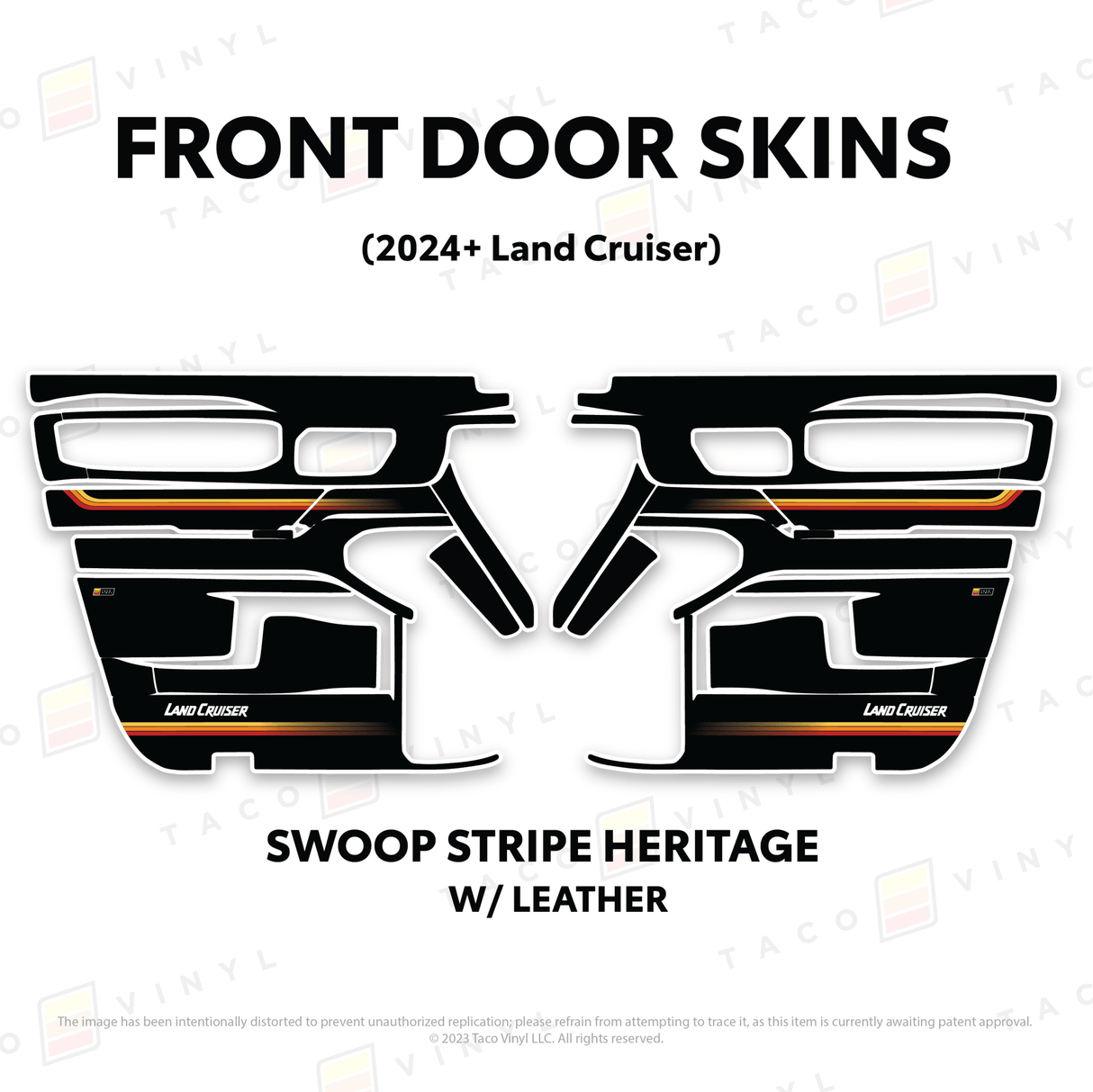 2024+ Land Cruiser 250 Door Skins - Xtrusion Overland