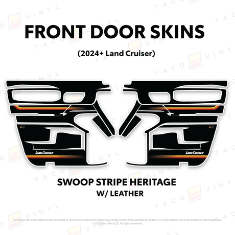 2024+ Land Cruiser 250 Door Skins - Xtrusion Overland