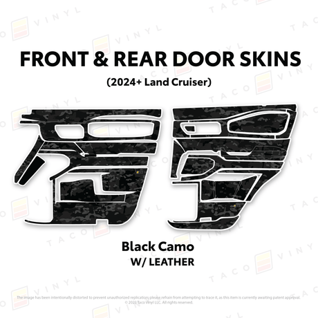 2024+ Land Cruiser 250 Door Skins - Xtrusion Overland