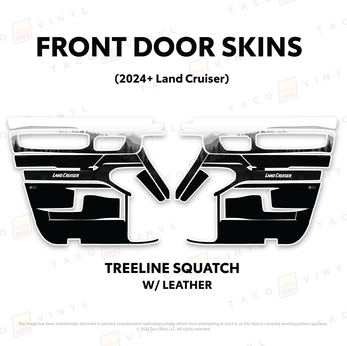 2024+ Land Cruiser 250 Door Skins - Xtrusion Overland