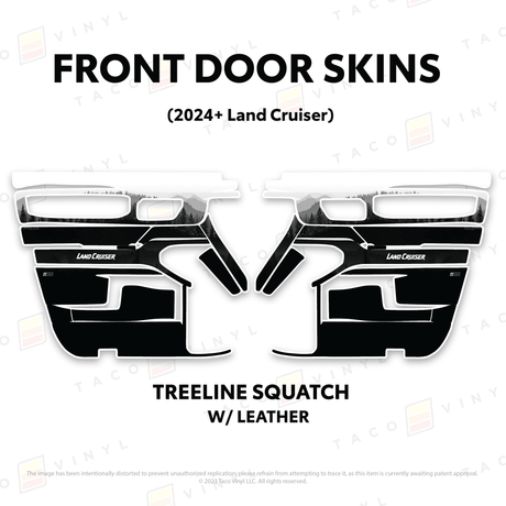 2024+ Land Cruiser 250 Door Skins - Xtrusion Overland