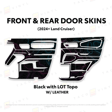 2024+ Land Cruiser 250 Door Skins - Xtrusion Overland