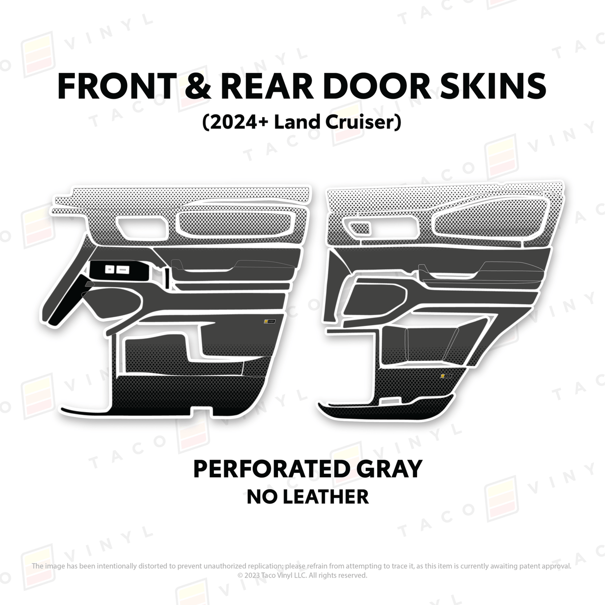 2024+ Land Cruiser 250 Door Skins - Xtrusion Overland