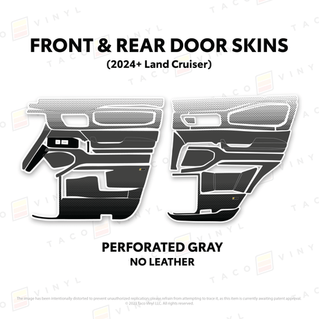 2024+ Land Cruiser 250 Door Skins - Xtrusion Overland