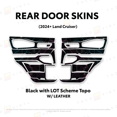 2024+ Land Cruiser 250 Door Skins - Xtrusion Overland