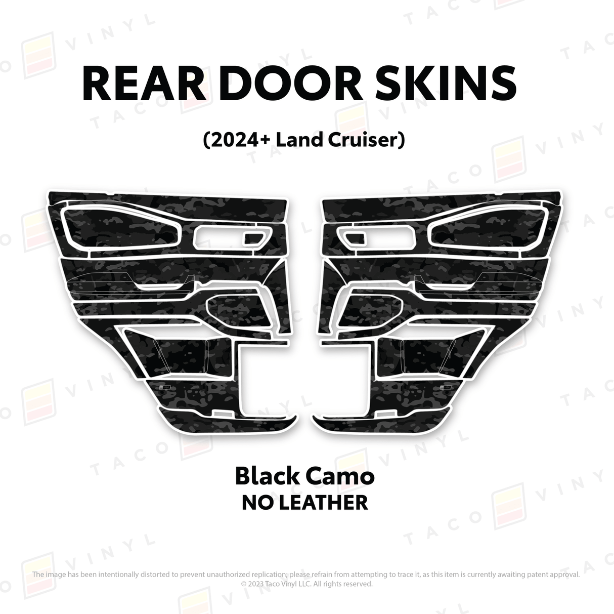 2024+ Land Cruiser 250 Door Skins - Xtrusion Overland