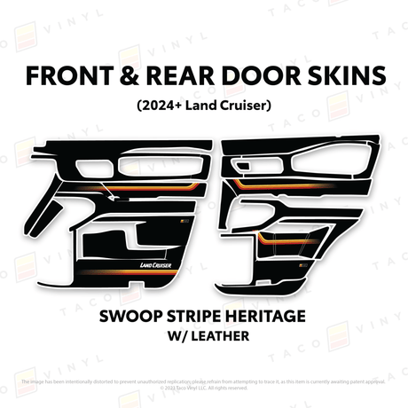 2024+ Land Cruiser 250 Door Skins - Xtrusion Overland