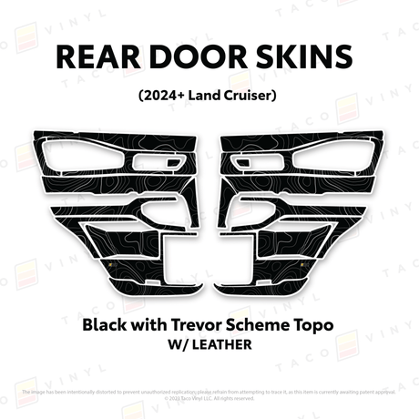 2024+ Land Cruiser 250 Door Skins - Xtrusion Overland