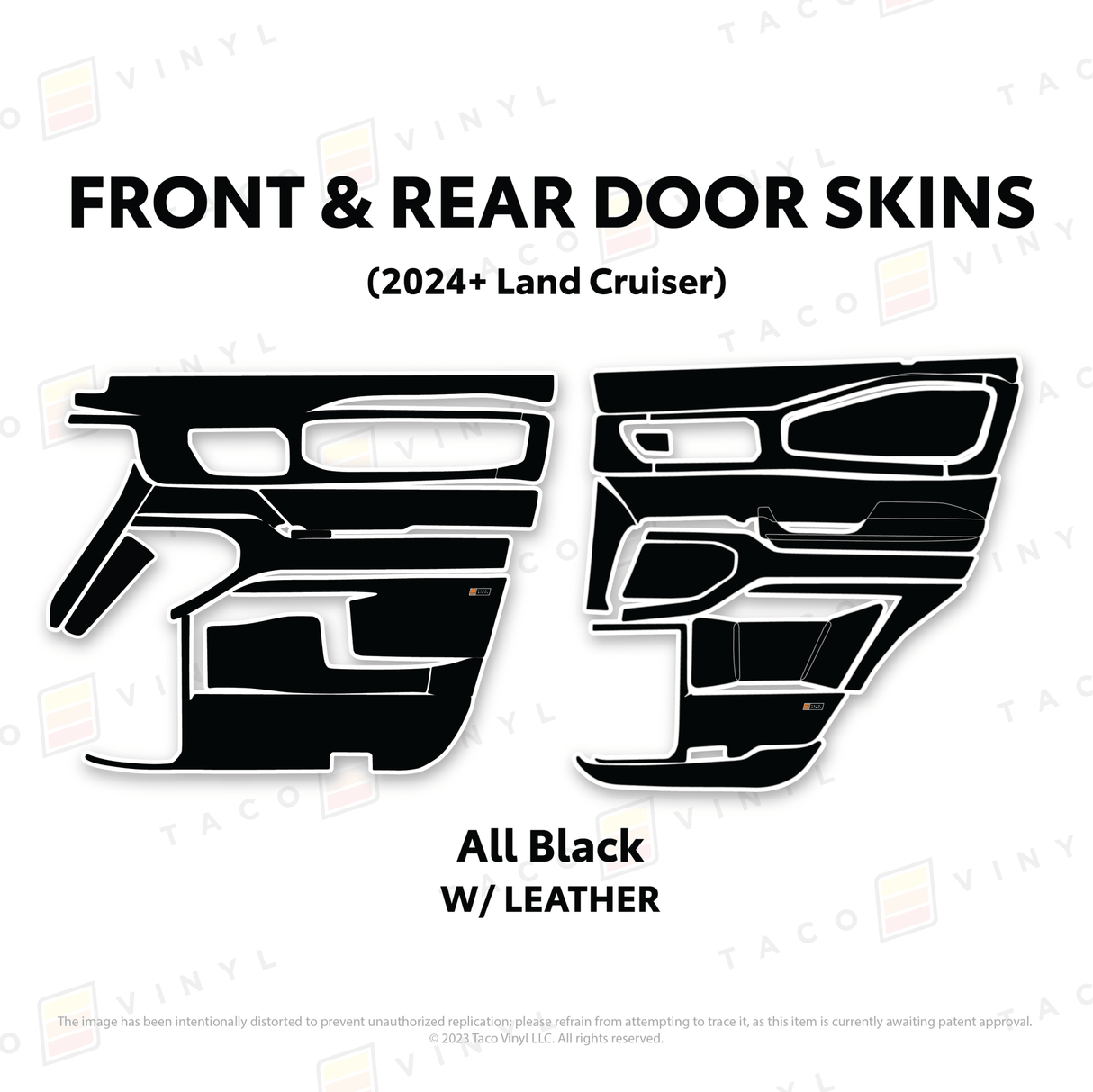 2024+ Land Cruiser 250 Door Skins - Xtrusion Overland