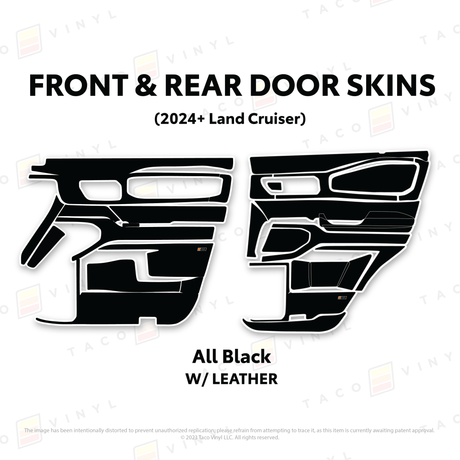 2024+ Land Cruiser 250 Door Skins - Xtrusion Overland
