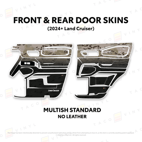 2024+ Land Cruiser 250 Door Skins - Xtrusion Overland