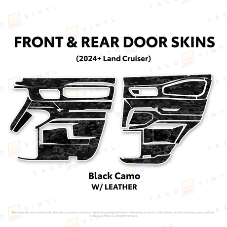 2024+ Land Cruiser 250 Door Skins - Xtrusion Overland