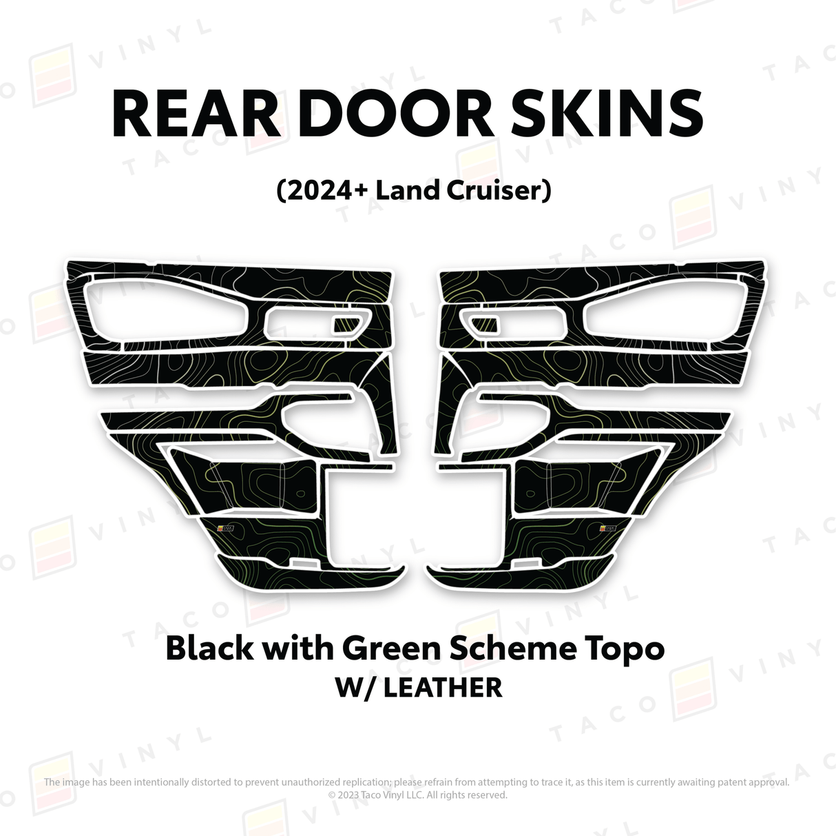 2024+ Land Cruiser 250 Door Skins - Xtrusion Overland