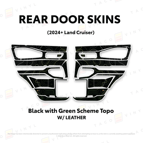 2024+ Land Cruiser 250 Door Skins - Xtrusion Overland