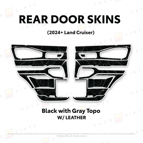 2024+ Land Cruiser 250 Door Skins - Xtrusion Overland
