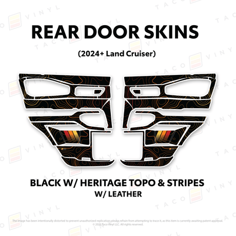 2024+ Land Cruiser 250 Door Skins - Xtrusion Overland