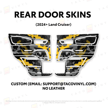 2024+ Land Cruiser 250 Door Skins - Xtrusion Overland