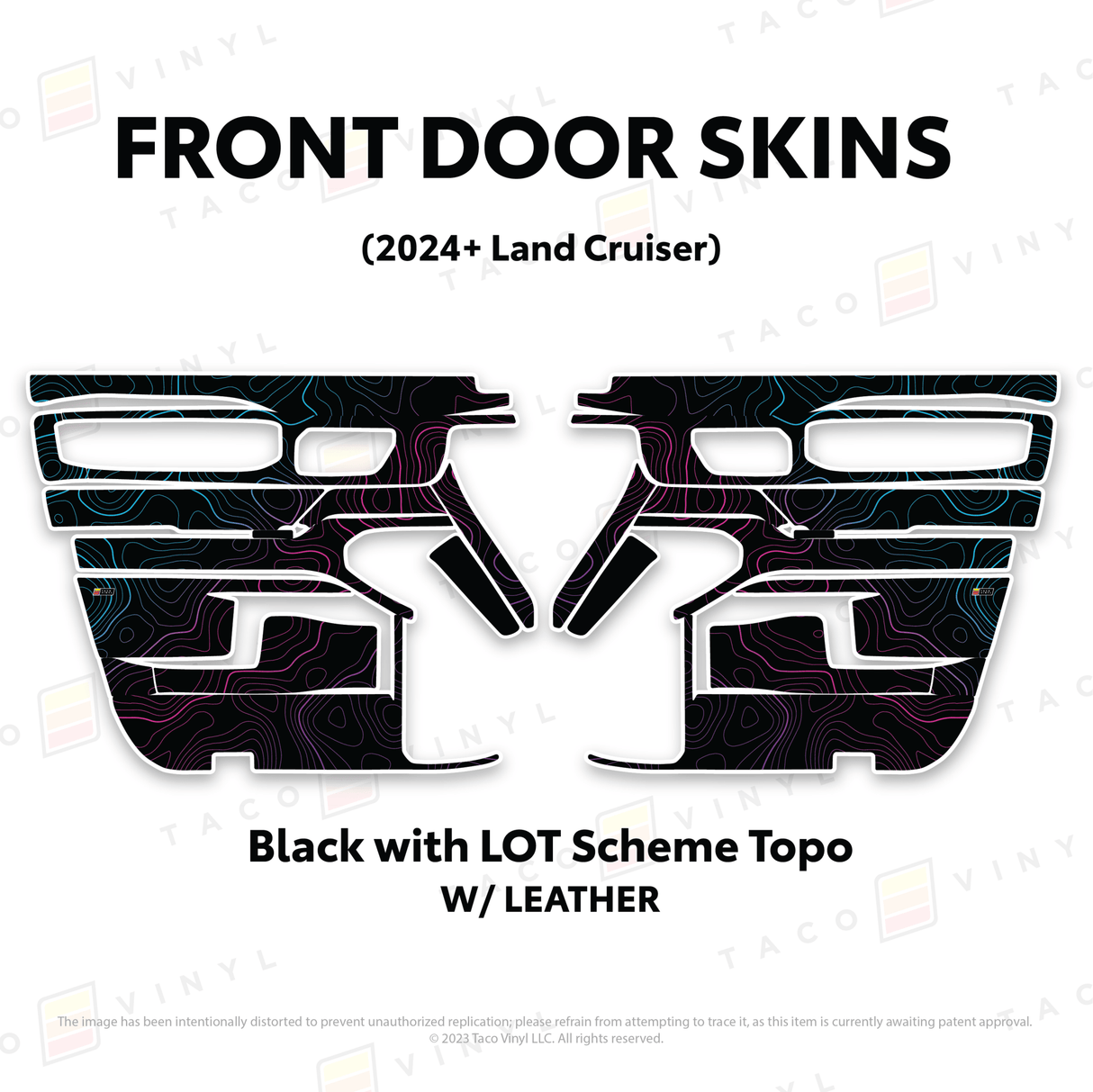 2024+ Land Cruiser 250 Door Skins - Xtrusion Overland