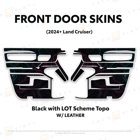 2024+ Land Cruiser 250 Door Skins - Xtrusion Overland