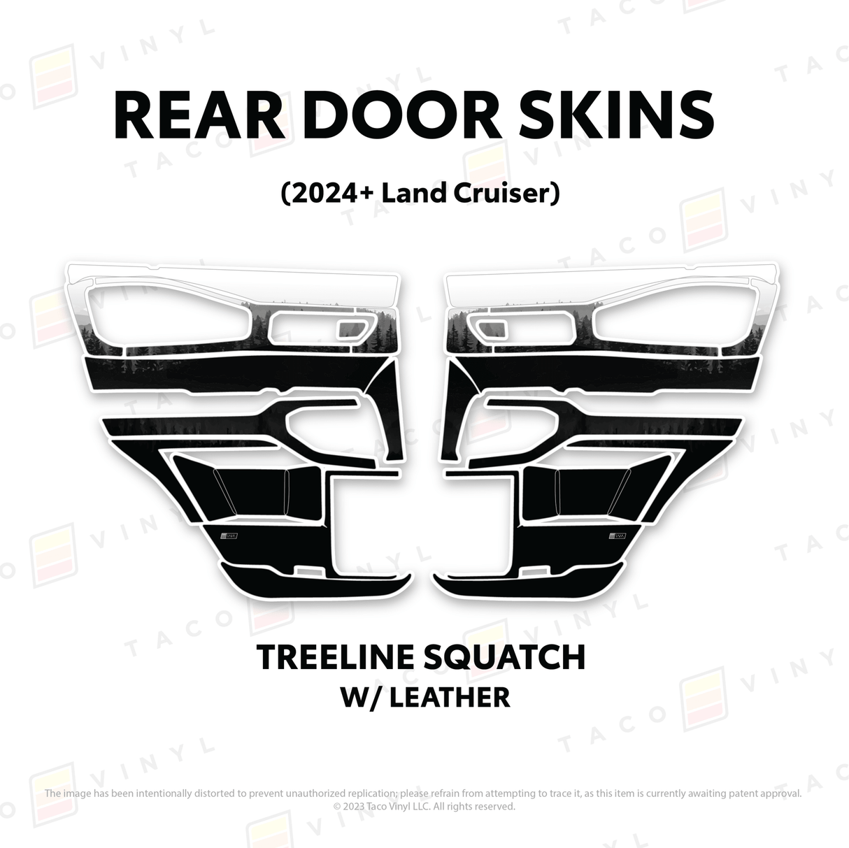 2024+ Land Cruiser 250 Door Skins - Xtrusion Overland