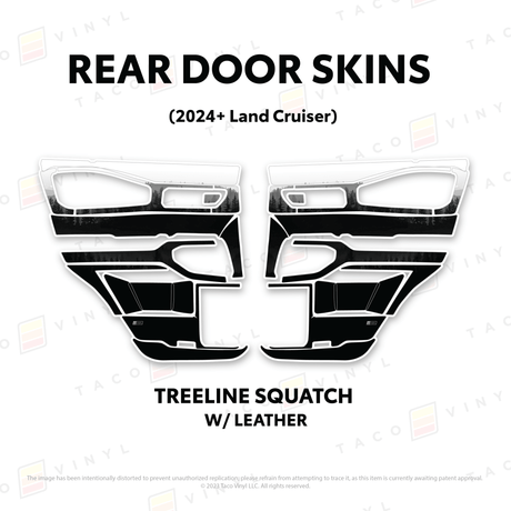2024+ Land Cruiser 250 Door Skins - Xtrusion Overland