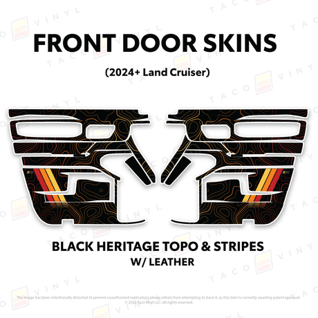2024+ Land Cruiser 250 Door Skins - Xtrusion Overland