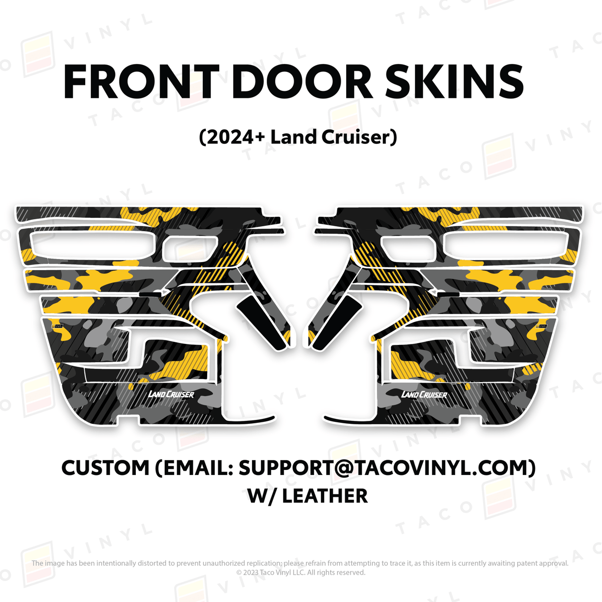 2024+ Land Cruiser 250 Door Skins - Xtrusion Overland