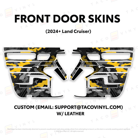 2024+ Land Cruiser 250 Door Skins - Xtrusion Overland