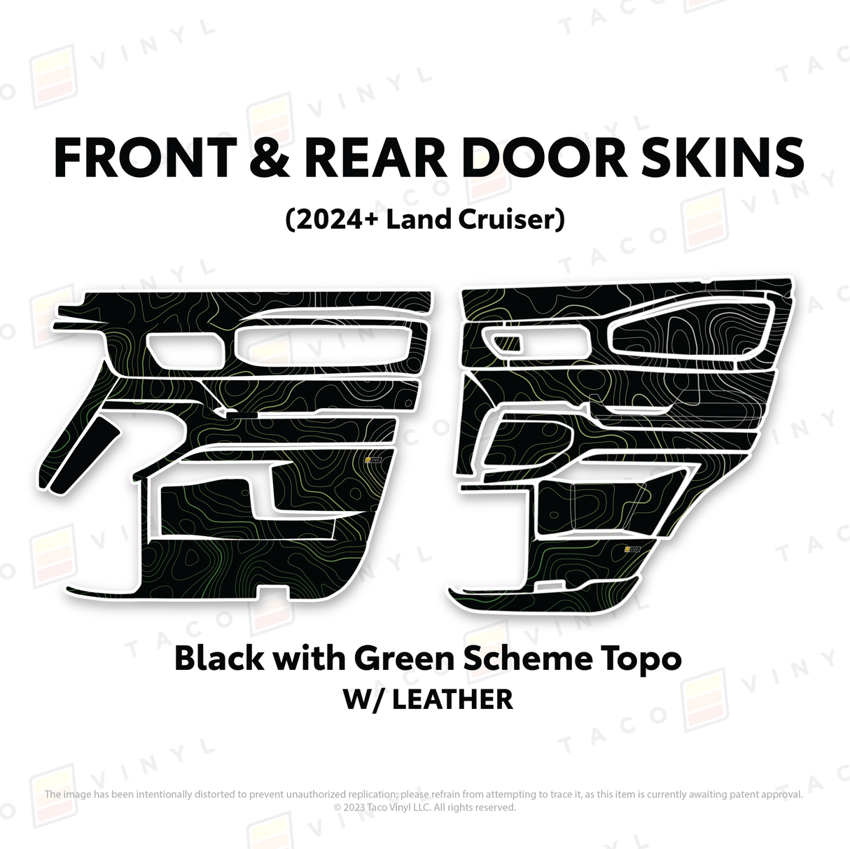 2024+ Land Cruiser 250 Door Skins - Xtrusion Overland