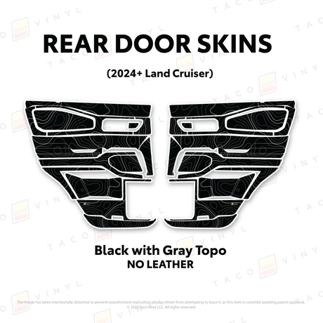 2024+ Land Cruiser 250 Door Skins - Xtrusion Overland