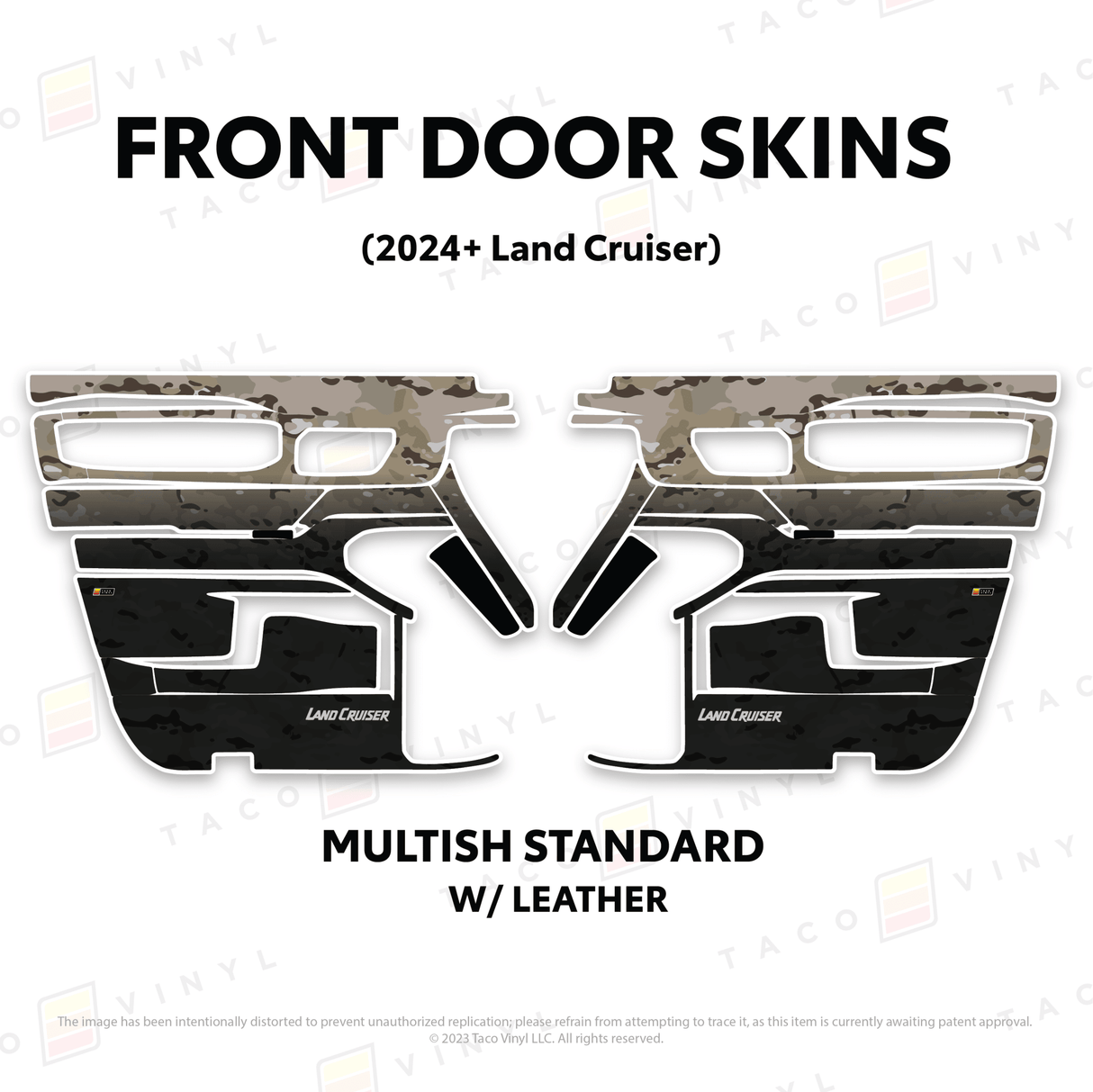 2024+ Land Cruiser 250 Door Skins - Xtrusion Overland