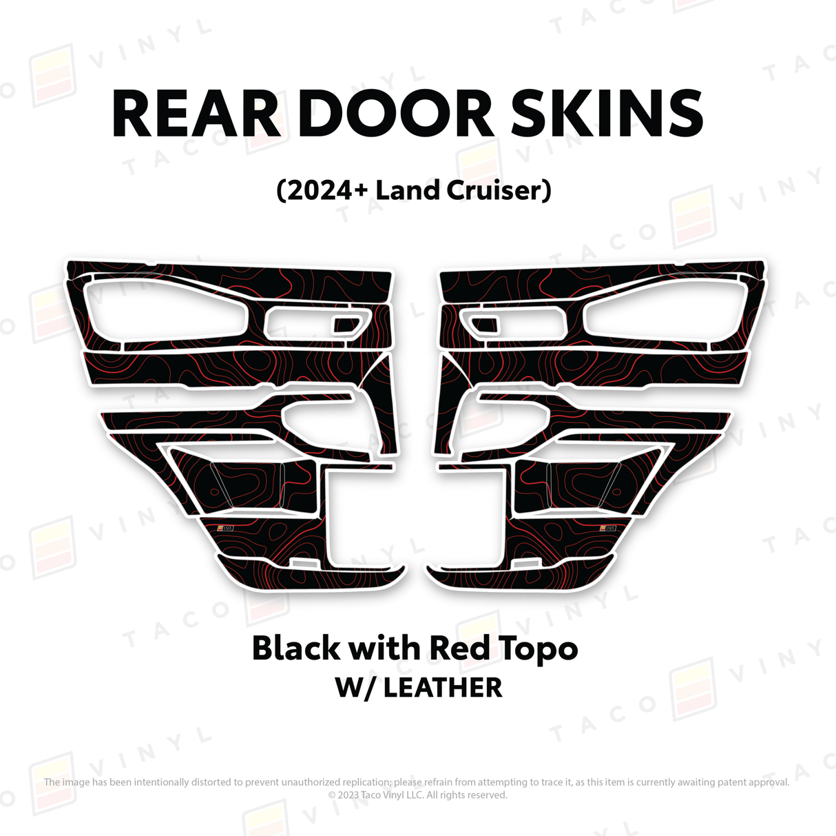 2024+ Land Cruiser 250 Door Skins - Xtrusion Overland