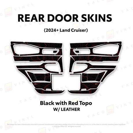 2024+ Land Cruiser 250 Door Skins - Xtrusion Overland
