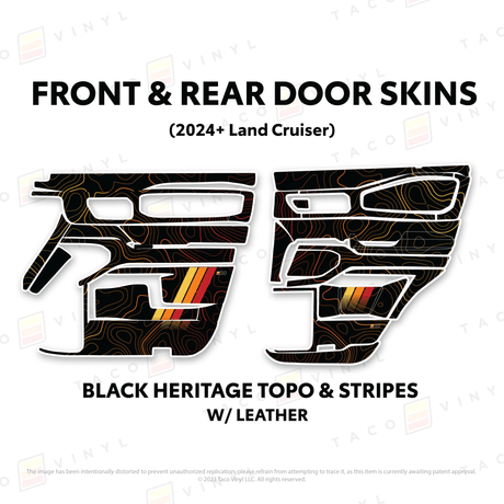 2024+ Land Cruiser 250 Door Skins - Xtrusion Overland